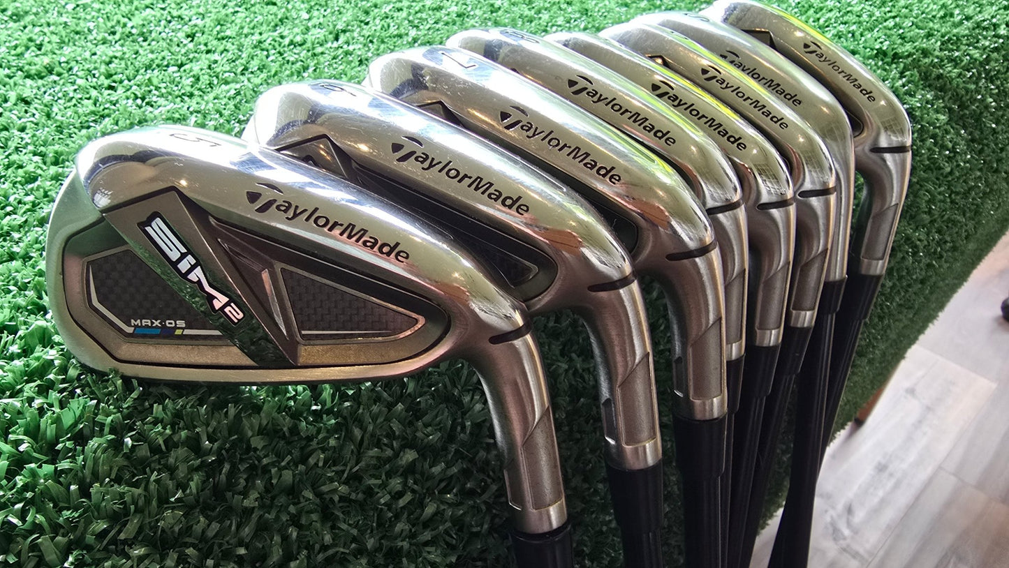 Taylormade SIM2 Max OS – Full Iron Set (5–AW)Pre-Owned – Original | Excellent Condition