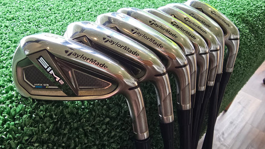 Taylormade SIM2 Max OS – Full Iron Set (5–AW)Pre-Owned – Original | Excellent Condition