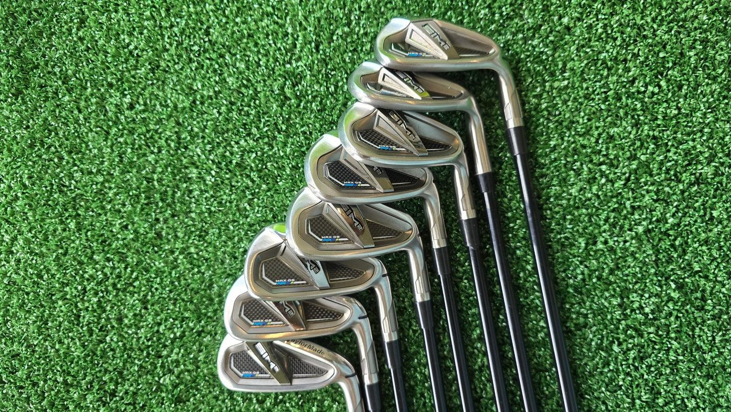 Taylormade SIM2 Max OS – Full Iron Set (5–AW)Pre-Owned – Original | Excellent Condition