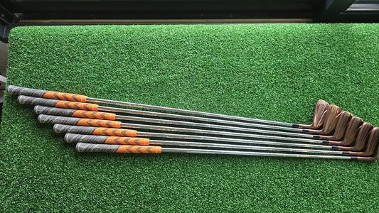 ⛳ Premium Custom-Built Iron & Wedge Set Pre-owned– Dynamic Gold 105 S300 + Custom Midsize Grips
